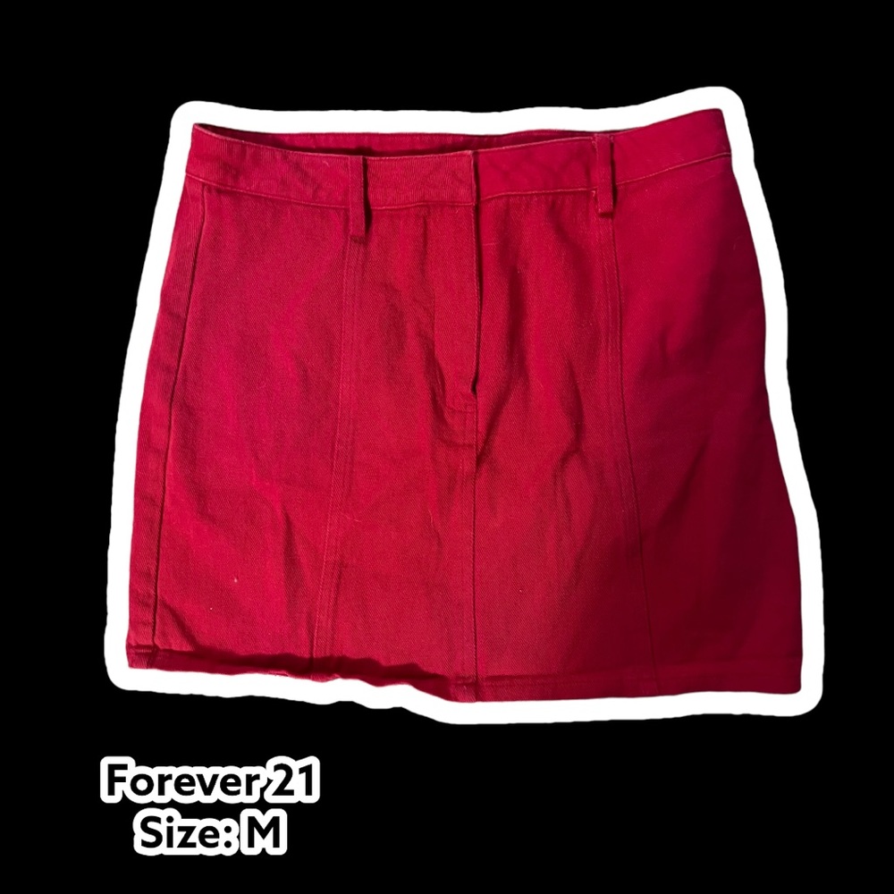 WORN ONCE forever 21 Denim Skirt